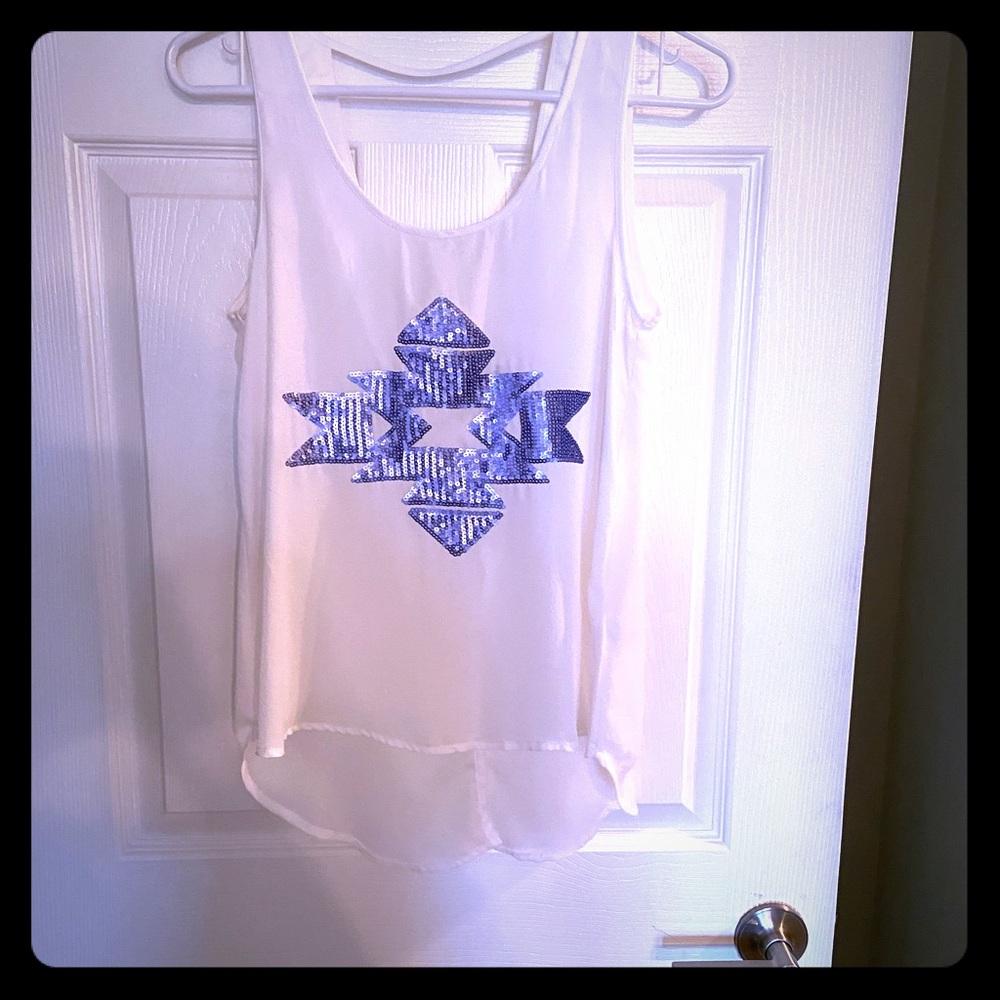 Open back tank